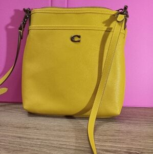 Coach Kitt Crossbody Bag, Mustard